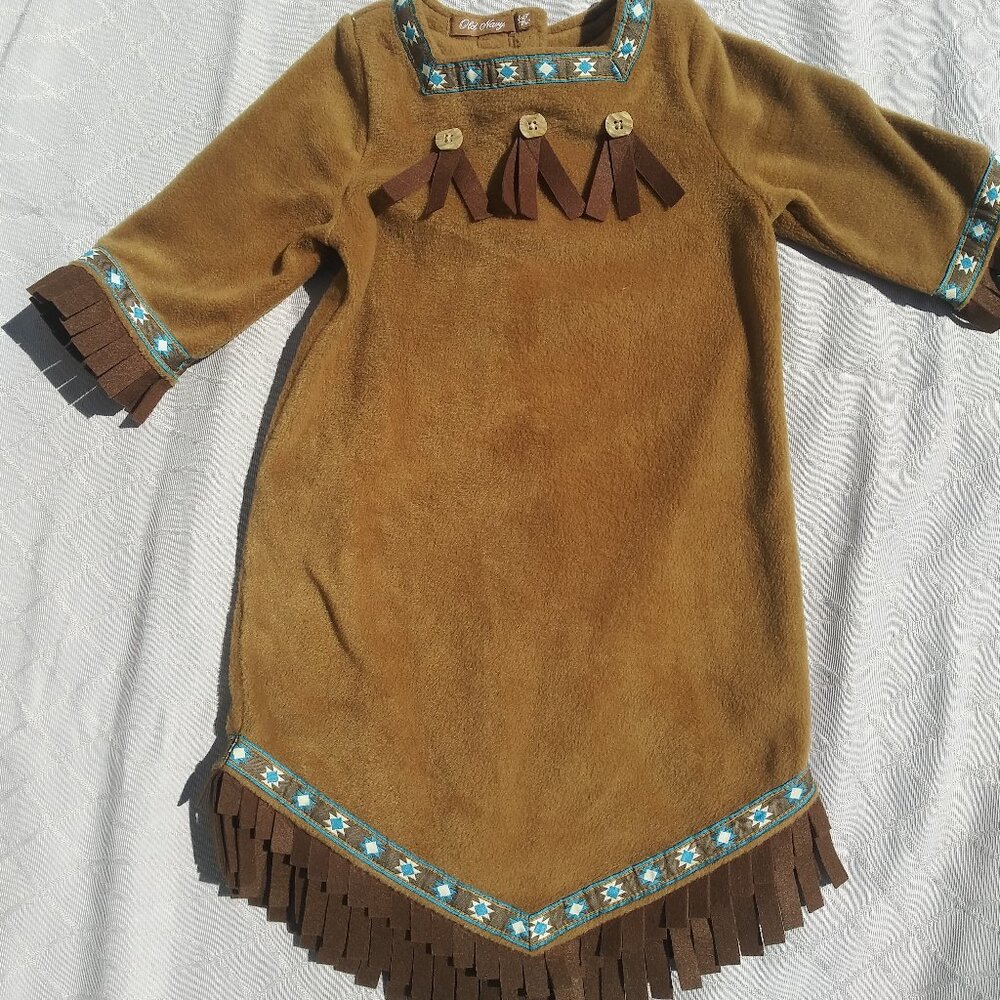 NWOT OLD NAVY NATIVE AMERICAN  Warm Girls Dress Sz 4